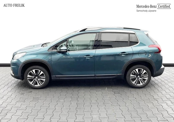 Peugeot 2008 cena 55900 przebieg: 104000, rok produkcji 2018 z Borne Sulinowo małe 137